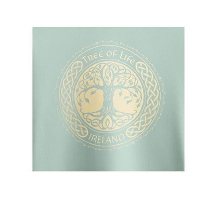 Tree of Life Unisex Hoodie Mint Green