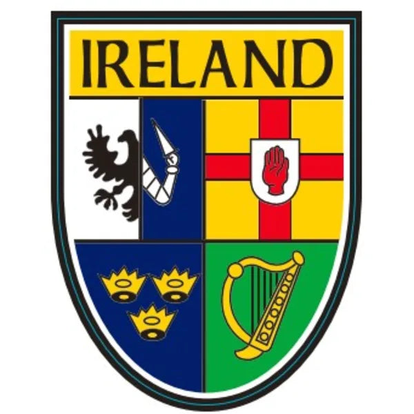 4 Counties Shield Shaped Resin Magnet