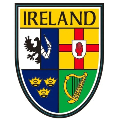 4 Counties Shield Shaped Resin Magnet