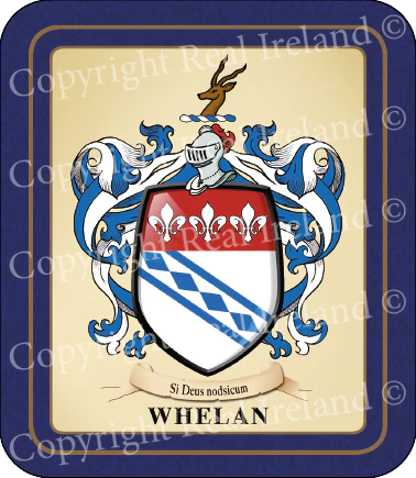 Whelan Heraldic Coasters 2 Pack